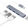 TYP-C USB HUB 4LÜ METAL 3,0